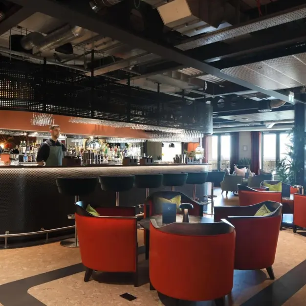 Café at Great Cumberland Place, X and Why Ltd in Marble Arch