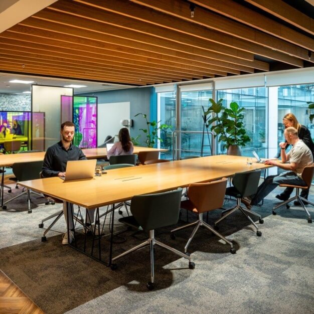 Communal space at Portman Street, Landmark Space (Marble Arch)