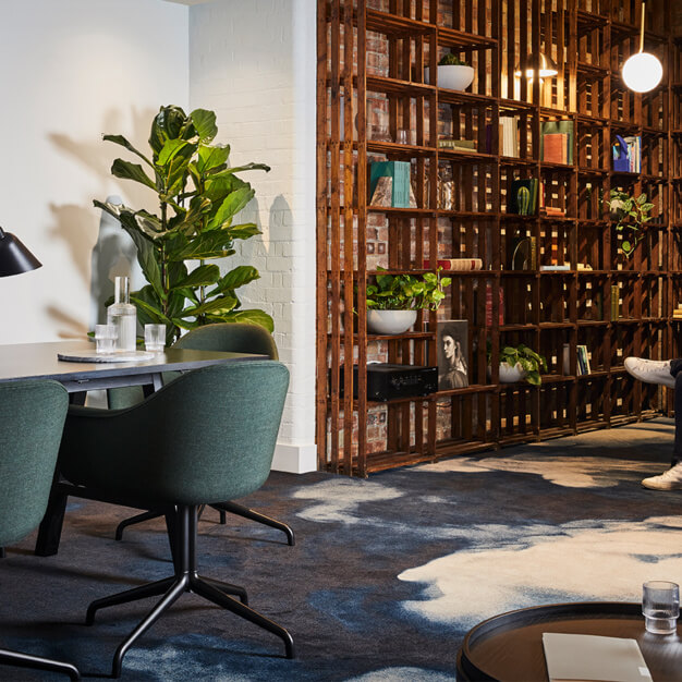 A breakout area in FORA, Melcombe Place, Marylebone