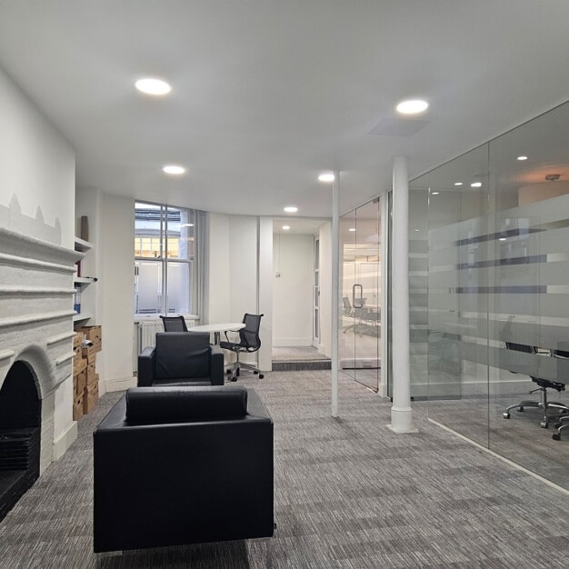 A dedicated breakout area in Welbeck Street, Made, Marylebone
