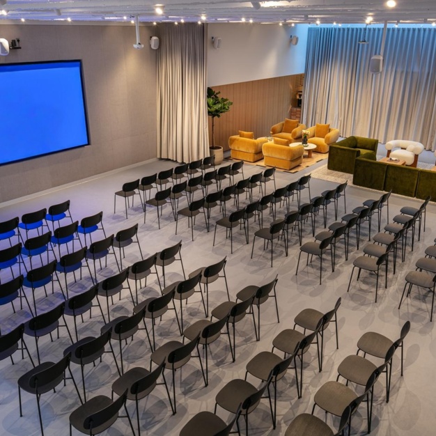 An event space at Portland Place, Spacemade in Marylebone