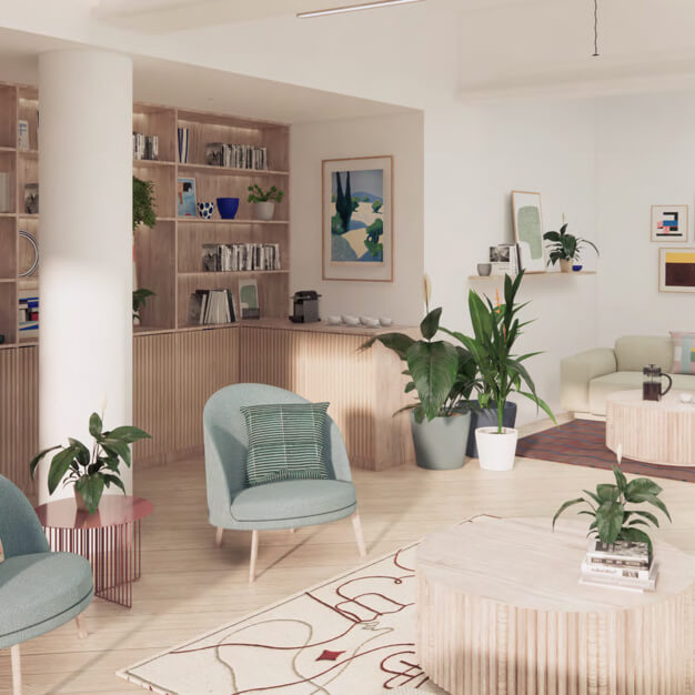 Breakout space for clients - Bird Street, FORA in Marylebone