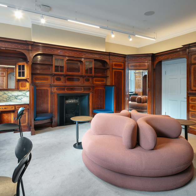 Breakout space for clients - Portland Place, Spacemade in Marylebone