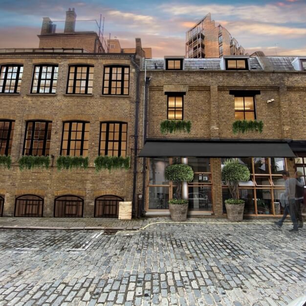 Building external for Kenrick Place, X and Why Ltd, Marylebone