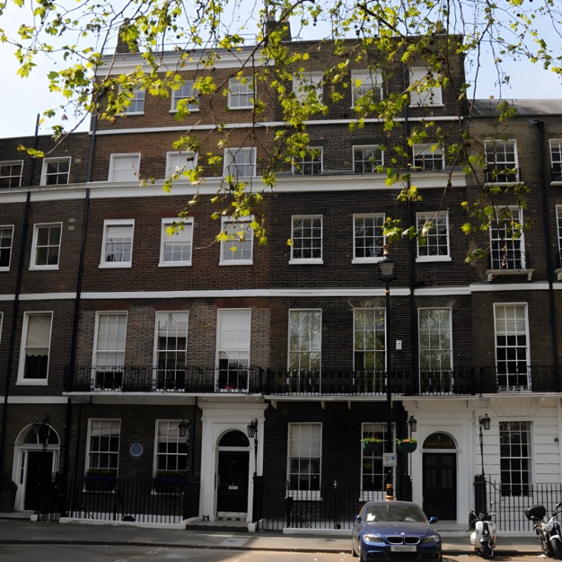 Building external for Manchester Square, Workpad Group Ltd, Marylebone