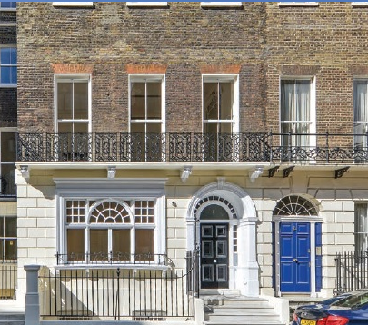 Building outside at Chandos Street, Podium Space Ltd, Marylebone