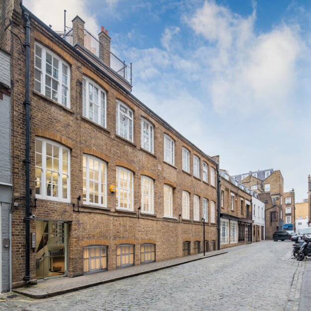 Building outside at Kenrick Place, X and Why Ltd, Marylebone
