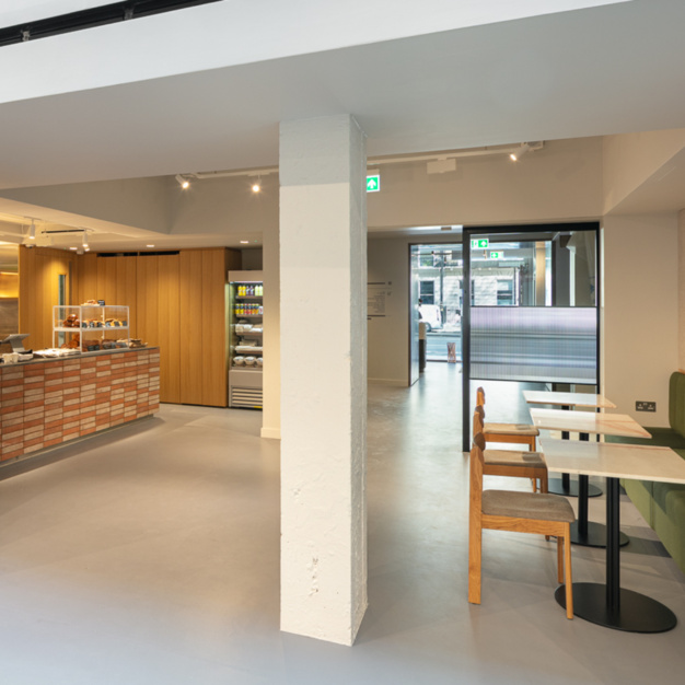 Café/restaurant within Portland Place, Spacemade, Marylebone