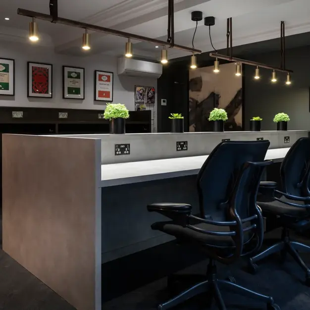 Client breakout area - Gloucester Place, Urban W Limited in Marylebone