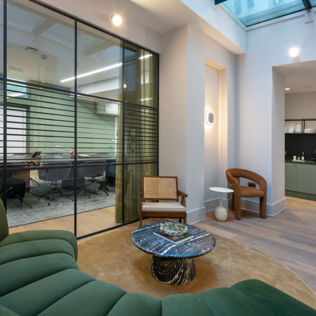 Client Breakout space - Portland Place, Spacemade in Marylebone