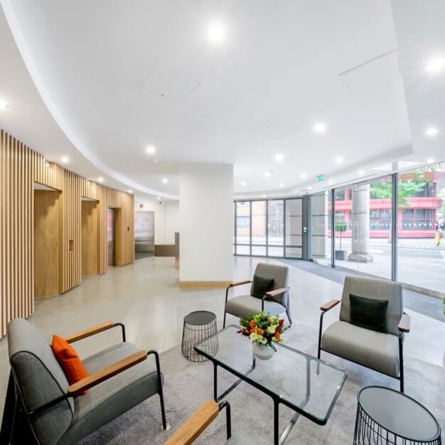 Foyer area in Harcourt Street, Knowlemore Ltd, Marylebone