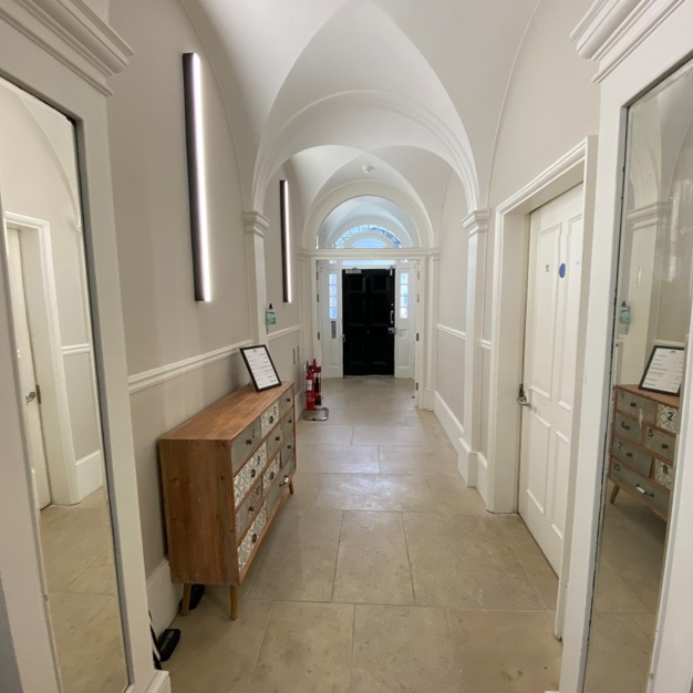 Hallway area at Chandos Street, Podium Space Ltd in Marylebone