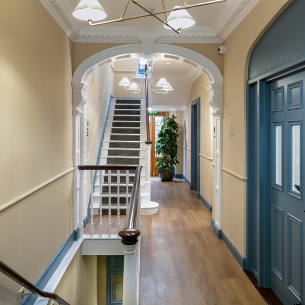 Hallway area at Queen Anne Street, Spacemade in Marylebone