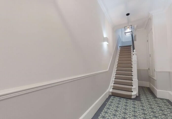Hallway area at Wigmore Street, Kitt Technology Limited in Marylebone