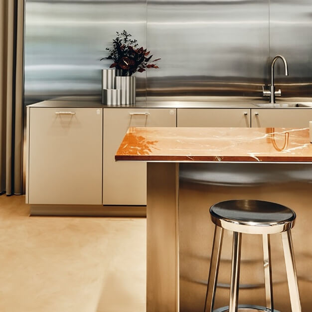 Kitchen at Langham Street, FORA in Marylebone