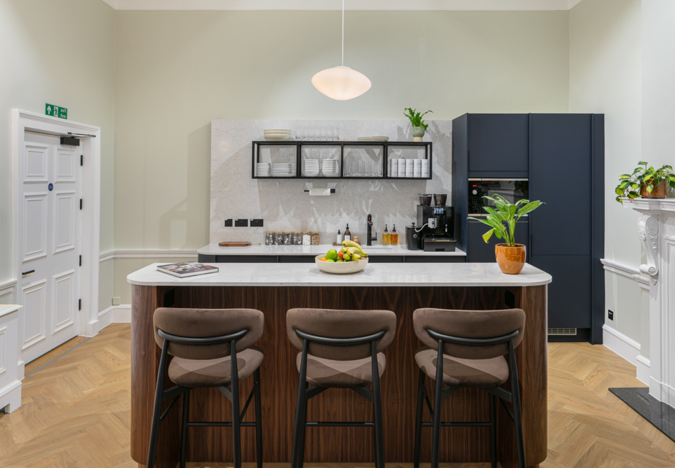 Kitchenette at Portland Place, Spacemade in Marylebone