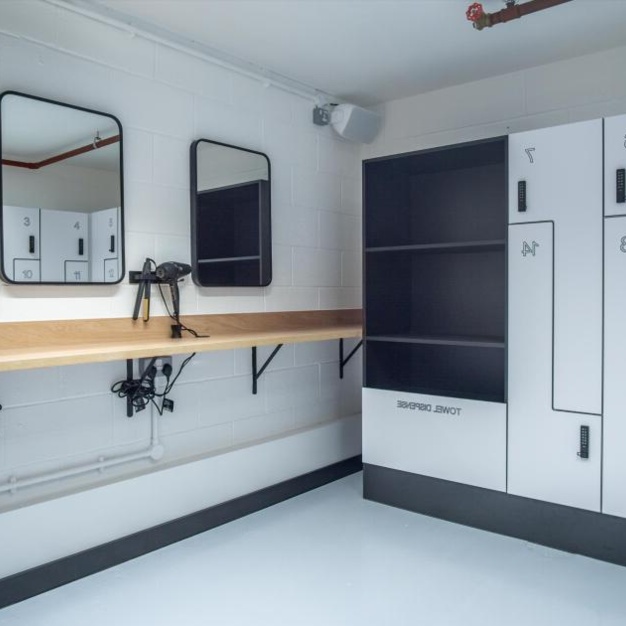 Lockers at Seymour Street, The British Land Company PLC (Storey and Work Ready) in Marylebone