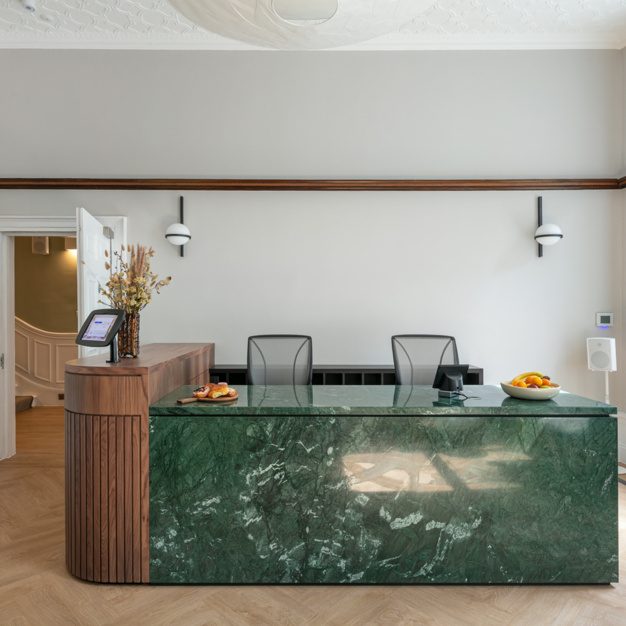 Reception in Portland Place, Spacemade, Marylebone