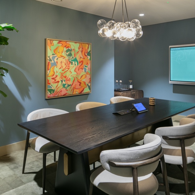 The boardroom at Welbeck Street, Spacemade in Marylebone