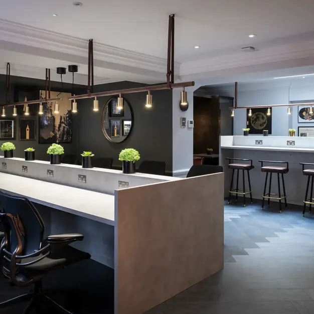 The breakout space in Gloucester Place, Urban W Limited (Marylebone)