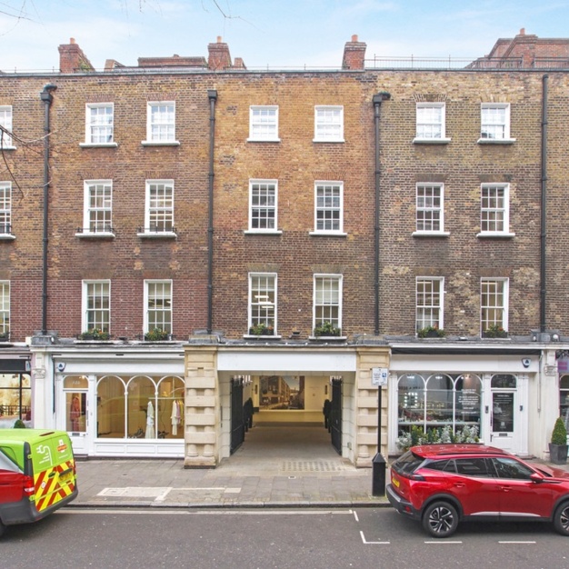 The building at George Street, Situu in Marylebone