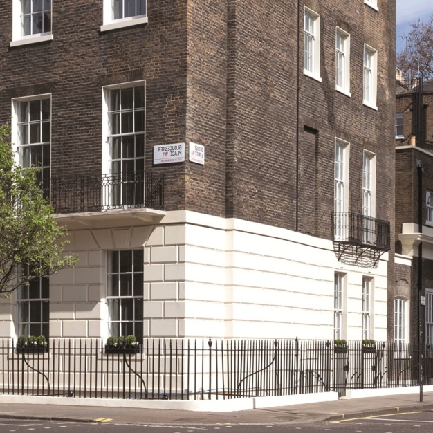 The building at Gloucester Place, Argyll, Marylebone