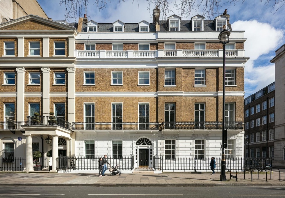 The building at Portland Place, Spacemade in Marylebone