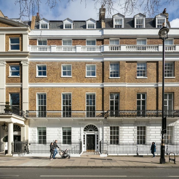 The building at Portland Place, Spacemade in Marylebone