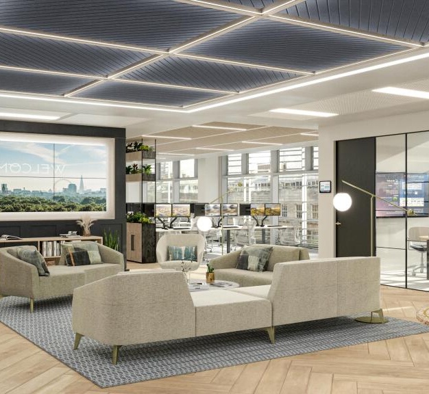 The dedicated breakout area - Seymour Street, The British Land Company PLC (Storey and Work Ready) (Marylebone)