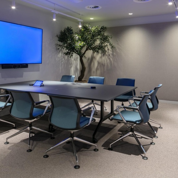 The meeting room at Portland Place, Spacemade in Marylebone