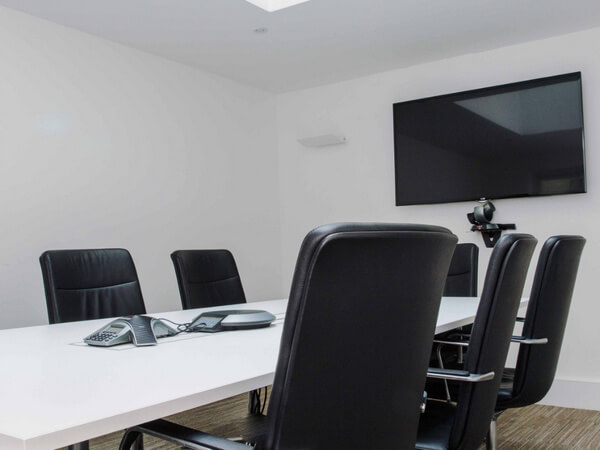 The meeting room at Wigmore Street, The Boutique Workplace Company in Marylebone