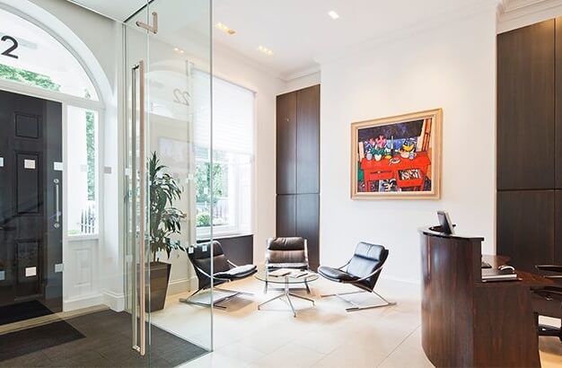 The reception at Manchester Square, FORA in Marylebone
