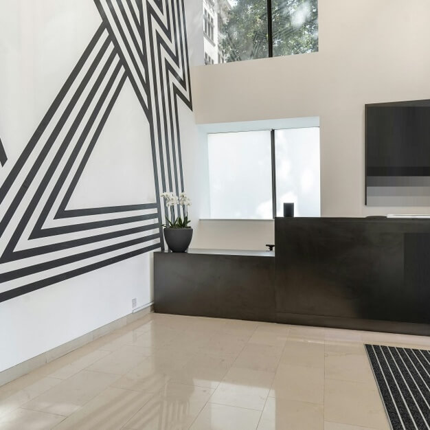 The reception at Marylebone Road, Colliers in Marylebone