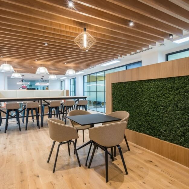 A breakout area in Berkeley Square, Regus, Mayfair