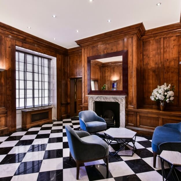 A breakout area in Davies Street, Argyll, Mayfair