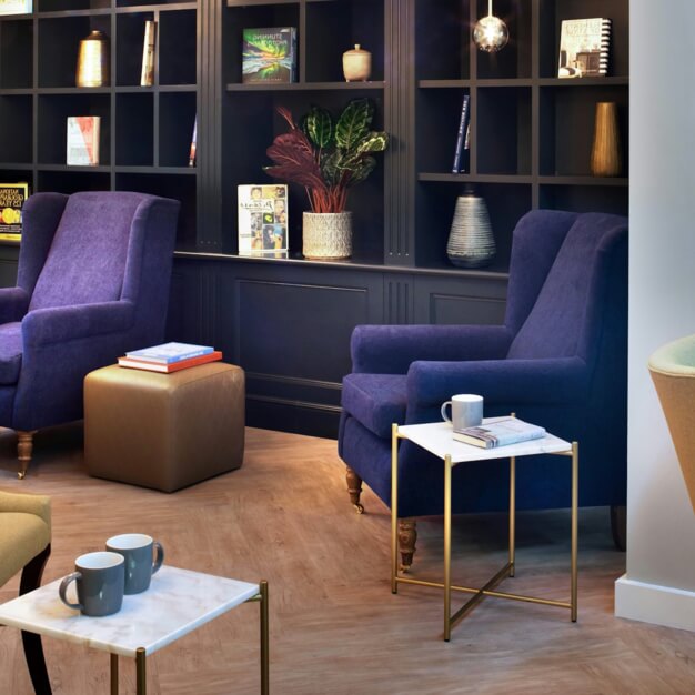 A breakout area in Hanover Square, Halkin Management, Mayfair
