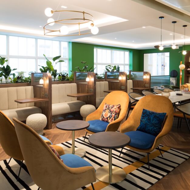 Breakout area at Grosvenor Hill, The Arterial Group Ltd (Mayfair)