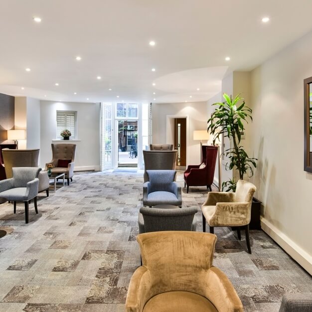Breakout area at Grosvenor Street, Argyll in Mayfair