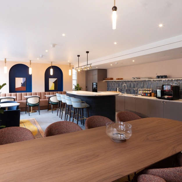 Breakout area at Grosvenor Street, The Arterial Group Ltd in Mayfair