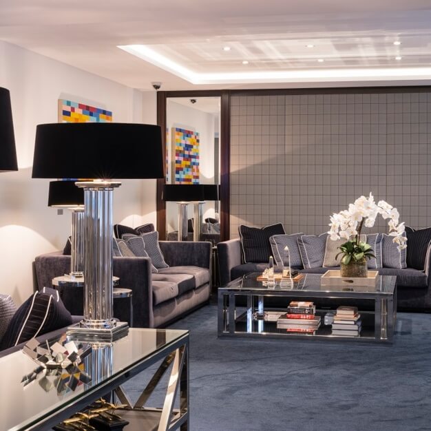 Breakout area at Hill Street, Argyll in Mayfair