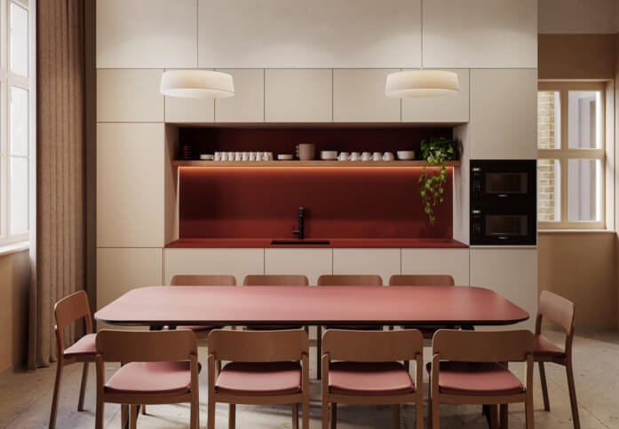 Breakout space for clients - Grosvenor Street, The Arterial Group Ltd in Mayfair