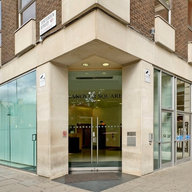 Building external for Hanover Square, Regus, Mayfair