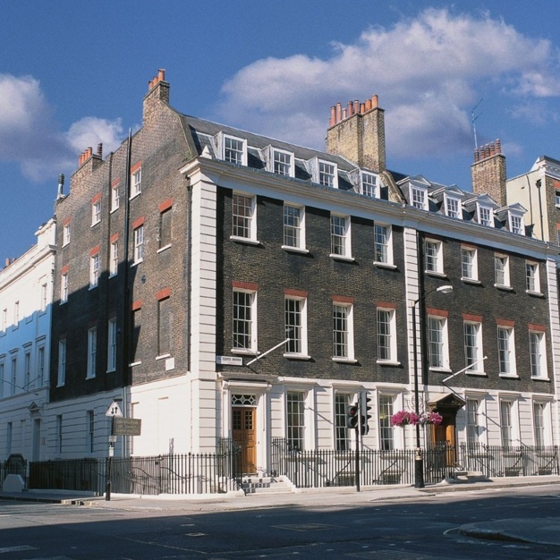 Building outside at Davies Street, Argyll, Mayfair