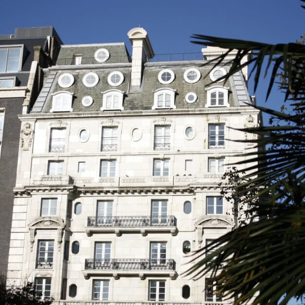 Building outside at Hanover Square, Halkin Management, Mayfair