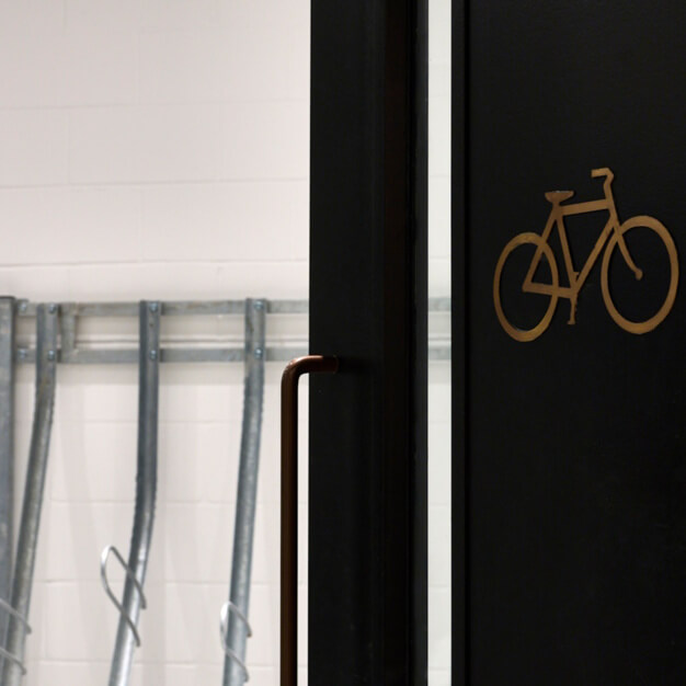 Cycle storage, Bolton Street, Beaumont Business Centres (Mayfair)