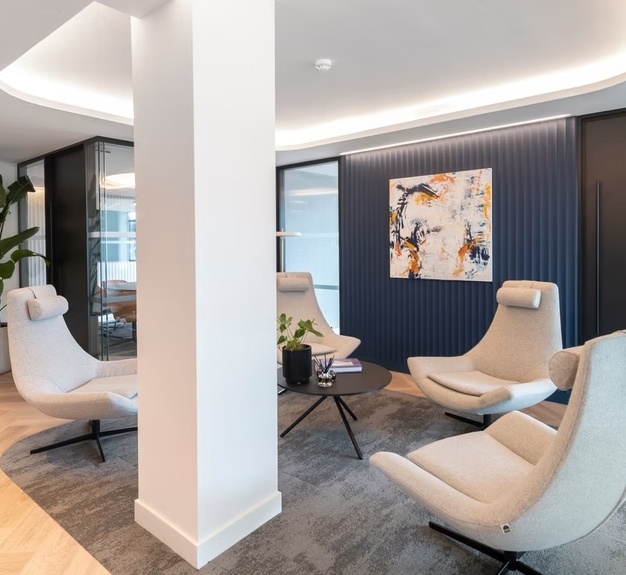Dedicated breakout area at Conduit Street, Made in Mayfair