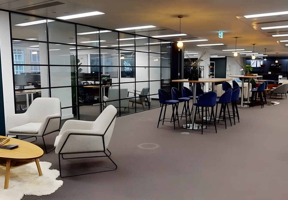 Dedicated breakout area at North Row, One Avenue in Mayfair
