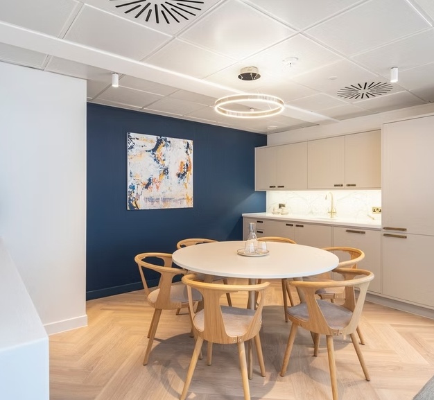 Dedicated kitchenette at Conduit Street, Made in Mayfair