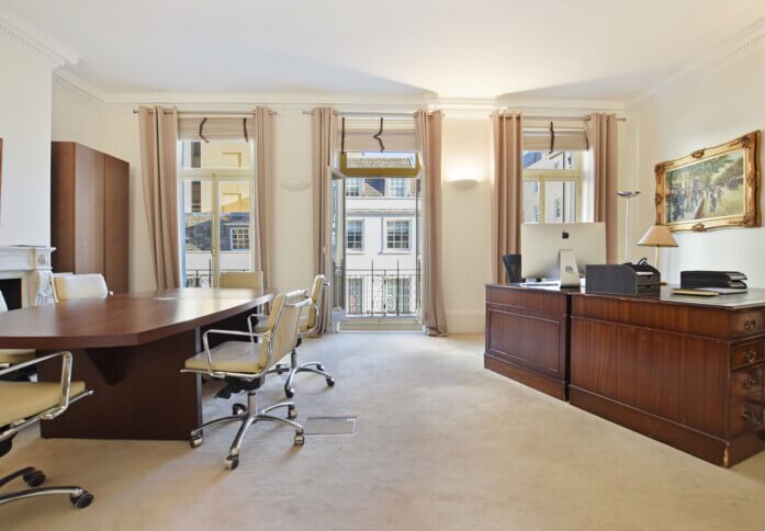 Dedicated workspace in Berkeley Square, Pasley-Tyler Holdings Limited, Mayfair