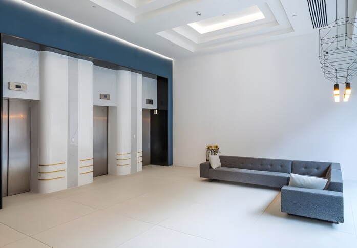 Foyer area in North Row, One Avenue, Mayfair